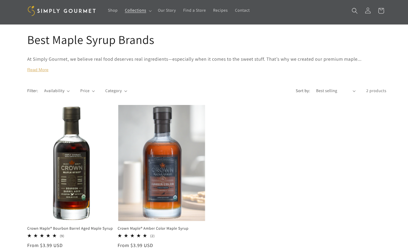 A clean, minimal store theme that puts the spotlight on quality ingredients and delivers a seamless shopping experience for food lovers. | ReadyCloud