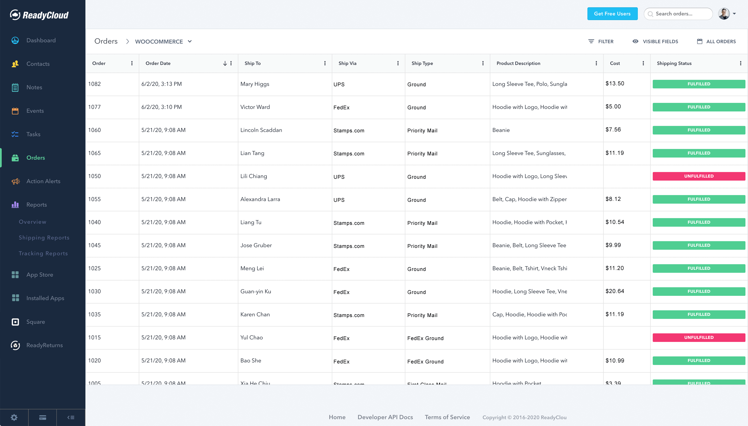 ReadyShipper X syncs with WooCommerce in real time, preventing shipping errors and reducing order fulfillment time.