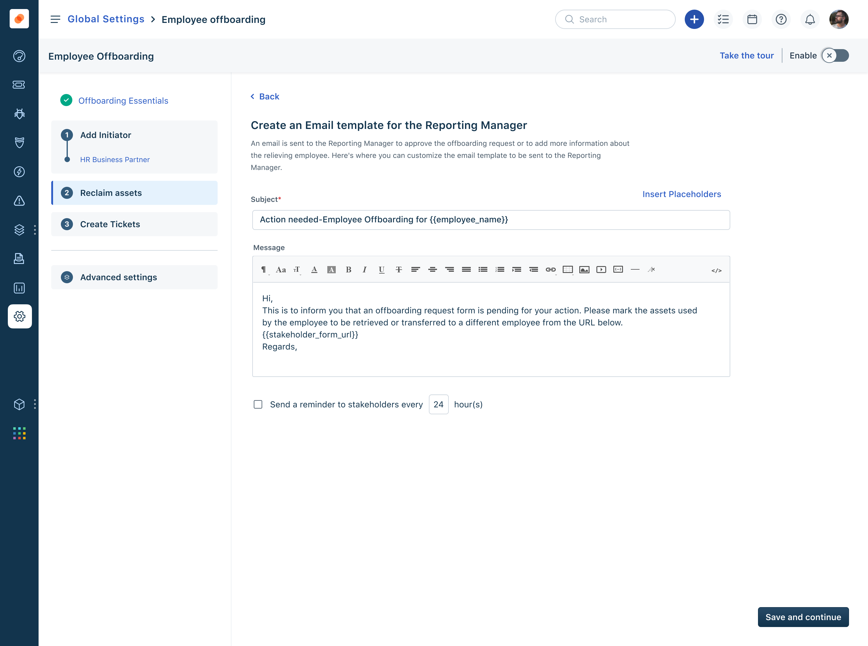 These workflows don’t just benefit IT. HR, department managers, and even security teams can be looped in as stakeholders. Every task and interaction is timestamped, tracked, and auditable. | ReadyCloud These workflows don’t just benefit IT. HR, department managers, and even security teams can be looped in as stakeholders. Every task and interaction is timestamped, tracked, and auditable.